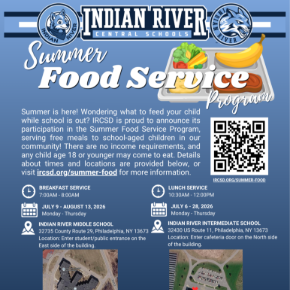 IRCSD Summer Food Service Program